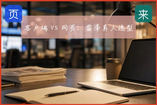 客户端 vs 网页:雷泽真人选型